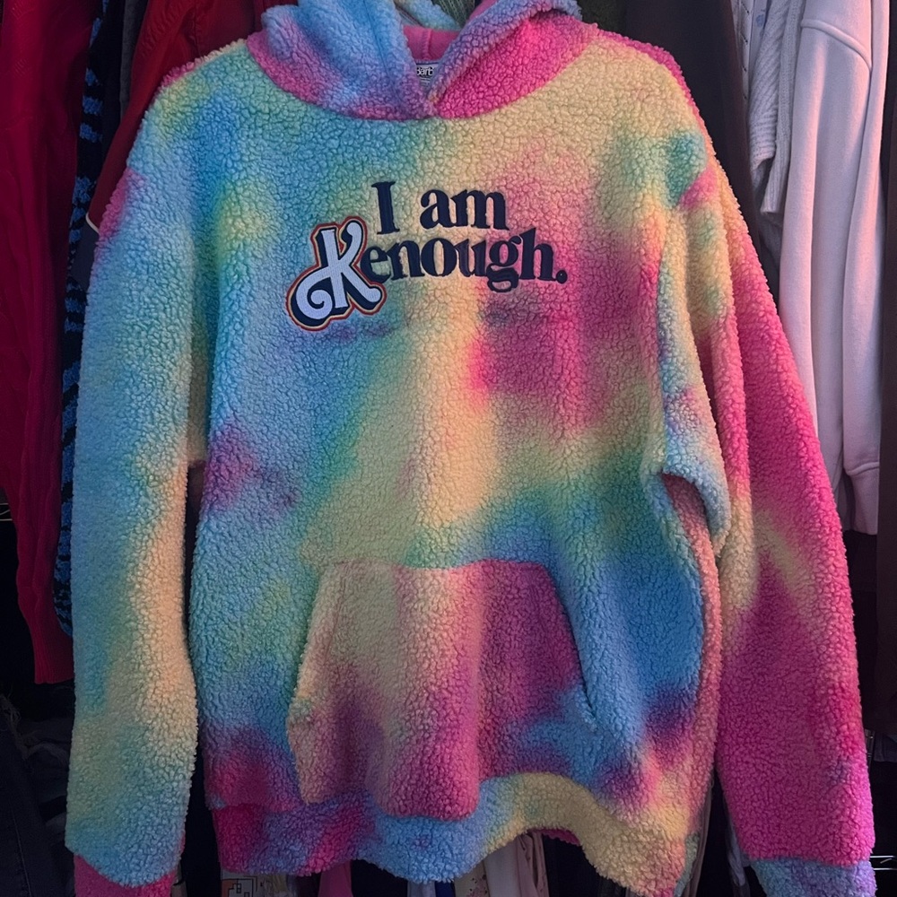 I am Kenough Sherpa hoodie LIKE NEW